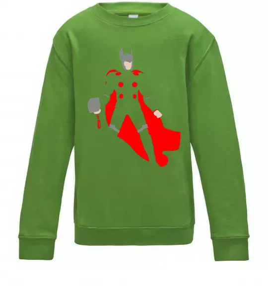 Детский Свитшот Тор 3 Лаймовый фото