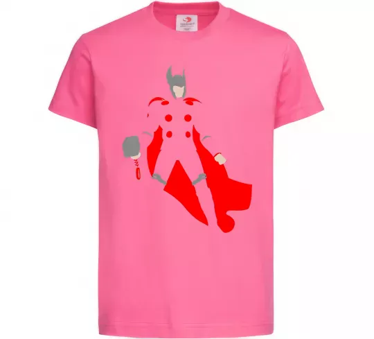 Детская футболка Тор 3 Ярко-розовый фото