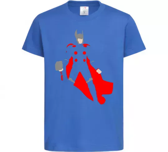 Детская футболка Тор 3 Ярко-синий фото