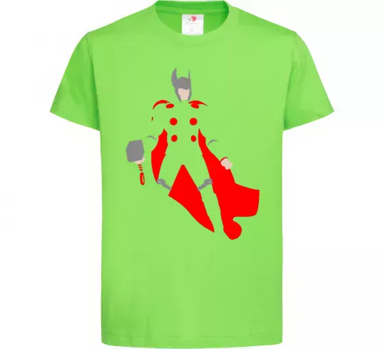 Детская футболка Тор 3 Лаймовый фото