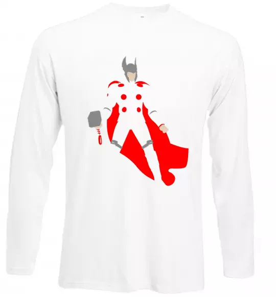 Лонгслив Тор 3 Белый фото