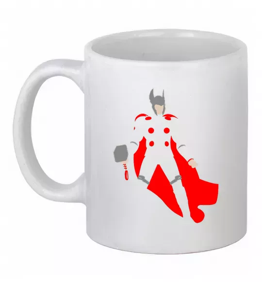 Чашка керамічна Тор 3 Білий фото