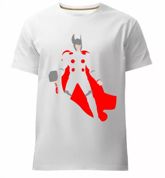 Мужская премиум футболка Тор 3 Белый фото