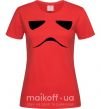Женская футболка Штурмовик минимализм Красный фото