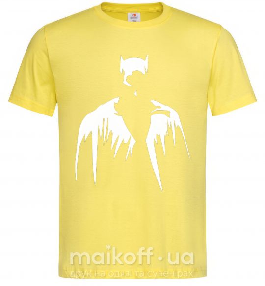 Чоловіча футболка Бэтмен силуэт Лимонний фото