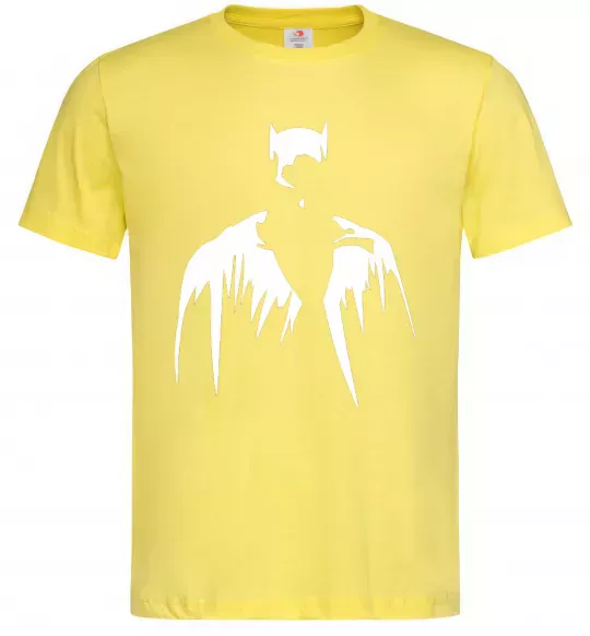 Мужская футболка Бетмен силует Лимонный фото