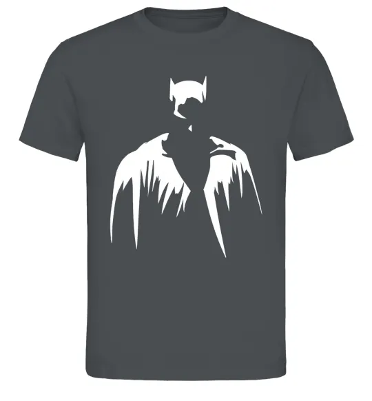 Мужская футболка Бетмен силует Графит фото