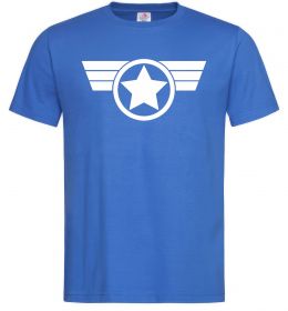 Мужская футболка Капітан Америка лого