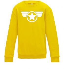 Детский Свитшот Капітан Америка лого