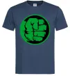Мужская футболка Лoго Халк Темно-синий фото