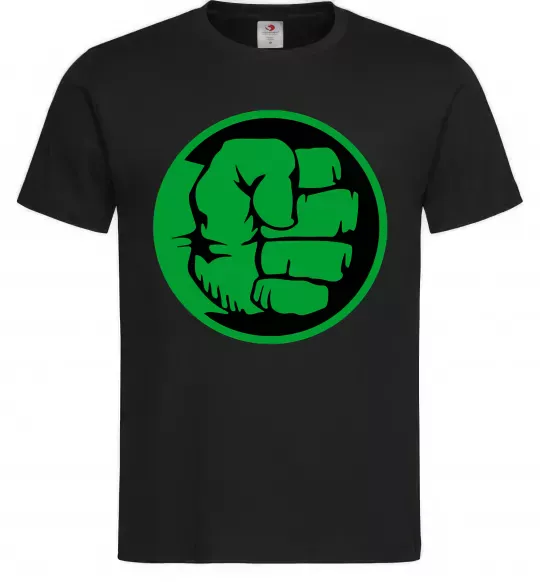 Мужская футболка Лoго Халк Черный фото