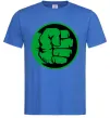 Мужская футболка Лoго Халк Ярко-синий фото
