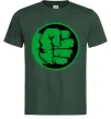 Мужская футболка Лoго Халк Темно-зеленый фото
