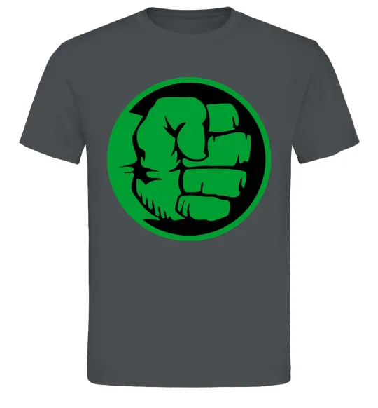 Мужская футболка Лoго Халк Графит фото