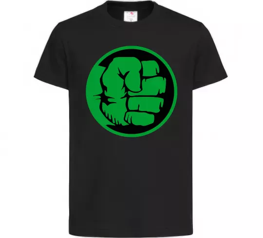 Дитяча футболка Лoго Халк Чорний фото