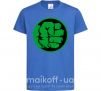 Детская футболка Лoго Халк Ярко-синий фото