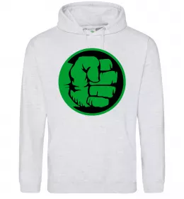 Женская толстовка (худи) Доктор Стрендж скло Серый меланж фото