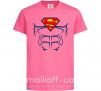 Детская футболка Пресс супермена Ярко-розовый фото
