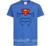 Дитяча футболка Пресс супермена Яскраво-синій фото