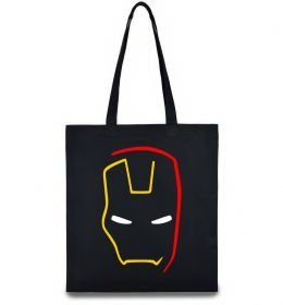 Еко-сумка Маска залізної людини мінімал
