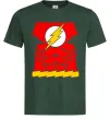 Чоловіча футболка Костюм флеш Темно-зелений фото