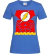 Жіноча футболка Костюм флеш Яскраво-синій Жіноча футболка Костюм флеш Яскраво-синій фото