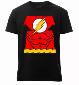 Мужская премиум футболка The Flash Белый фото