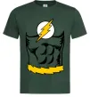Мужская футболка Flash costume Темно-зеленый Мужская футболка Flash costume Темно-зеленый фото