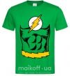 Чоловіча футболка Flash costume Зелений фото