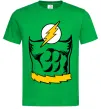 Мужская футболка Flash costume Зеленый Мужская футболка Flash costume Зеленый фото