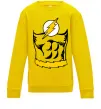 Детский Свитшот Flash costume Солнечно желтый фото