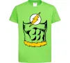 Детская футболка Flash costume Лаймовый фото