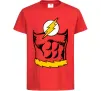 Детская футболка Flash costume Красный фото