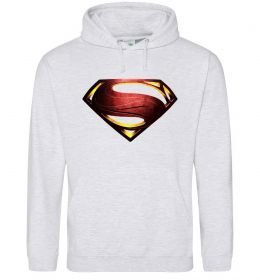 Мужская толстовка (худи) Superman full color logo