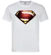 Мужская футболка Superman full color logo Белый фото