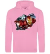 Жіноча толстовка (худі) Avengers Iron man Рожевий фото