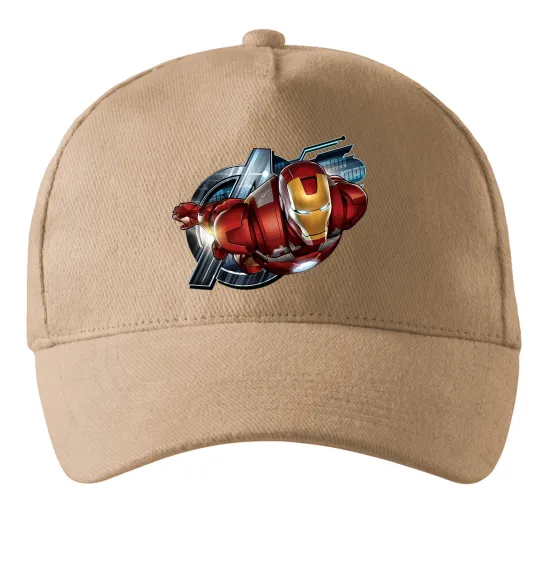 Кепка Avengers Iron man Песочный фото
