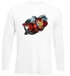 Лонгслив Avengers Iron man Белый фото