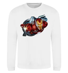 Свитшот Genius billionaire playboy philantropist Серый меланж фото