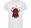 Детская футболка Deadpool minion Белый Детская футболка Deadpool minion Белый фото