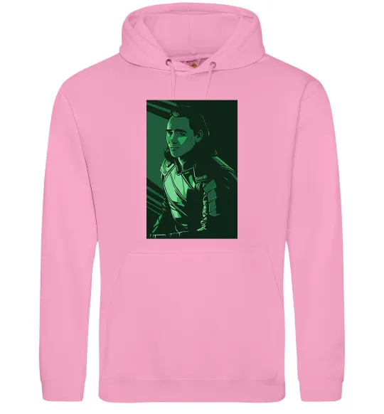 Женская толстовка (худи) Локі геометрія Розовый фото