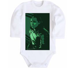 Дитячий бодік Локі геометрія