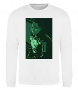 Свитшот Локі геометрія Белый фото