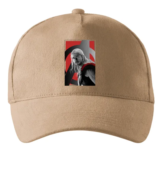 Кепка Месники Тор Пісочний фото