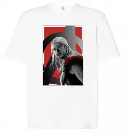 Футболка Оверсайз Бетмен силует Чорний фото