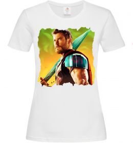 Жіноча футболка Тор з мечем