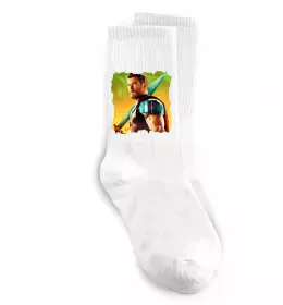 Носки Spiderman upside down Белый фото