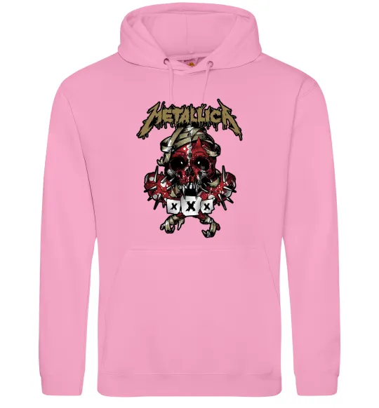 Жіноча толстовка (худі) Metallica XXX Рожевий фото