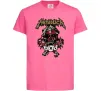 Детская футболка Metallica XXX Ярко-розовый фото
