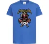 Детская футболка Metallica XXX Ярко-синий фото